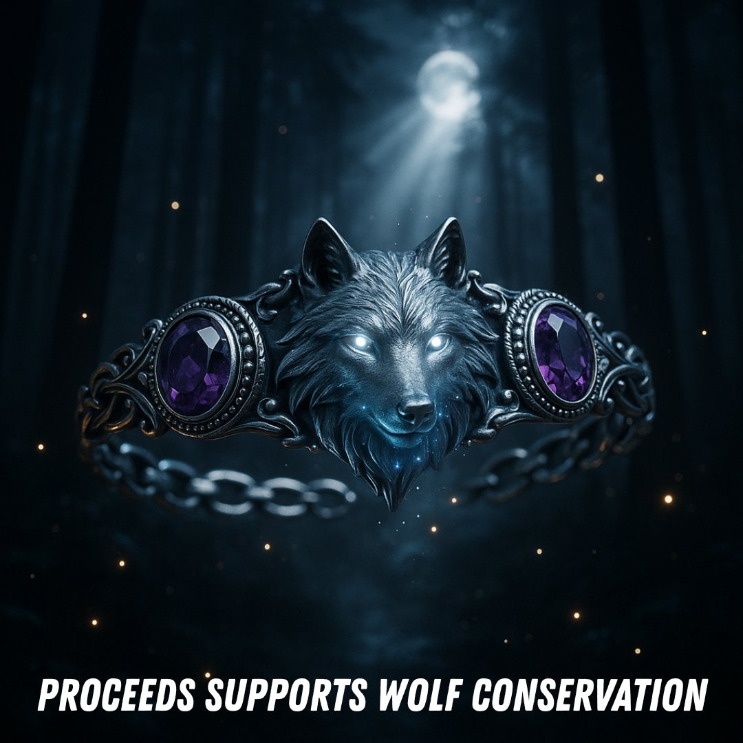 Wolf Mission Gemstone Bracelet