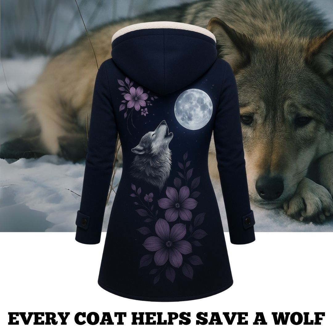 Midnight Howl Wolf Coat