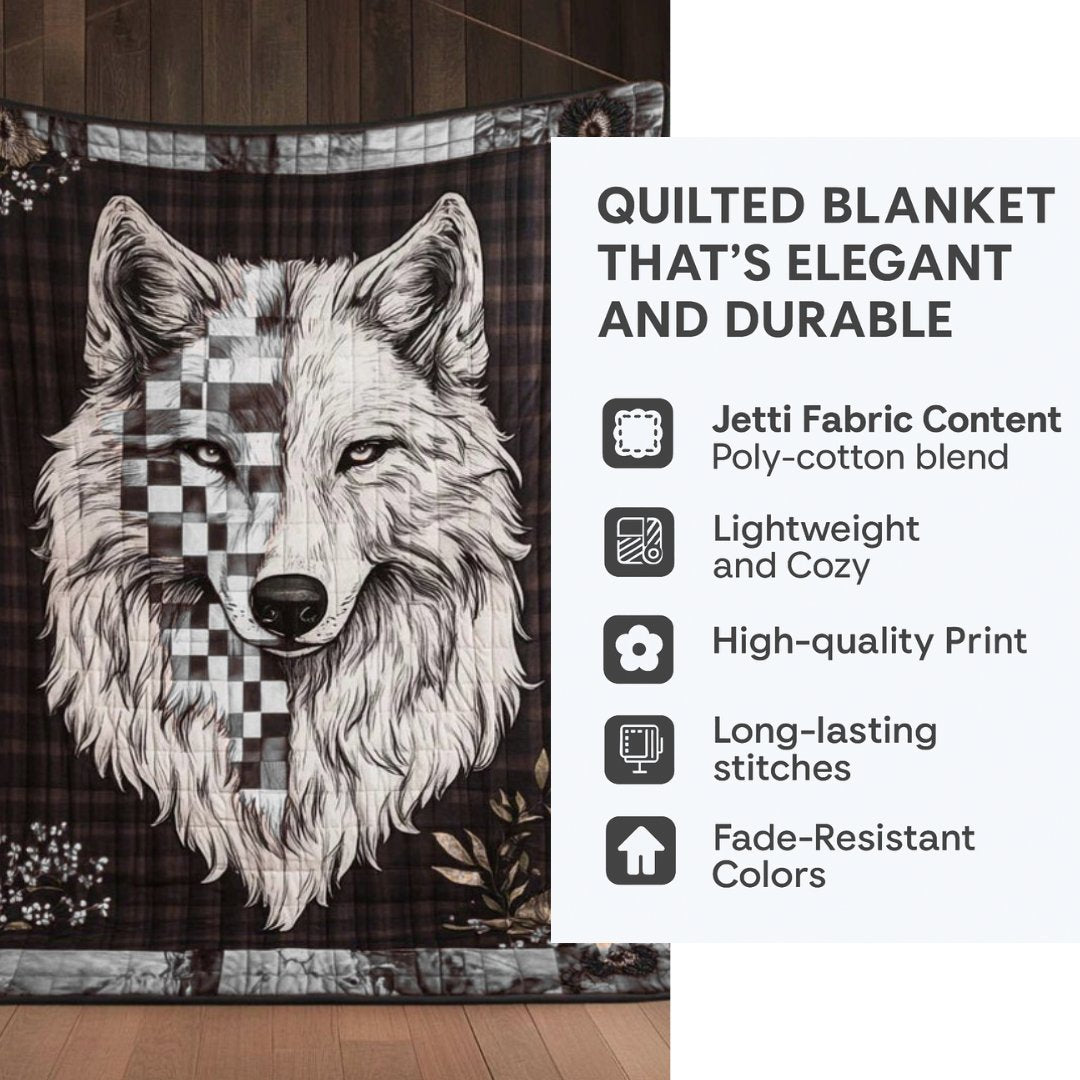 Eternal Wolf Blanket