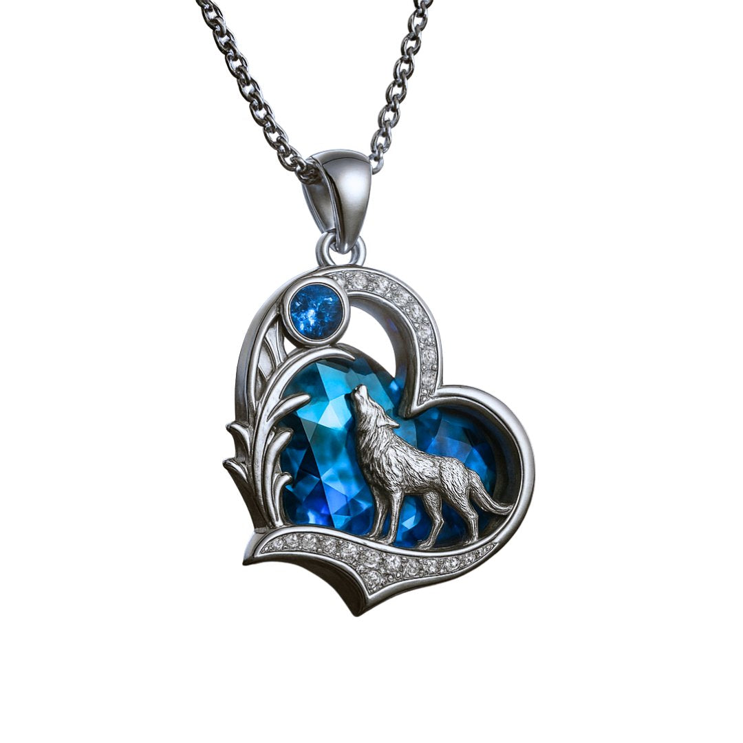 Wolf Mission Sterling Silver Jewelry Set (3-Pieces)