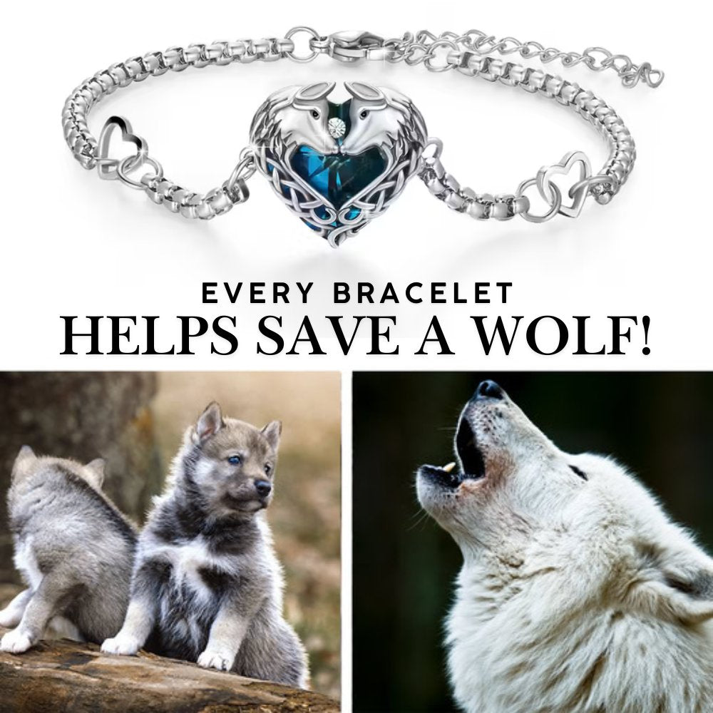 The Wolf Mission Bracelet (925 Sterling Silver)