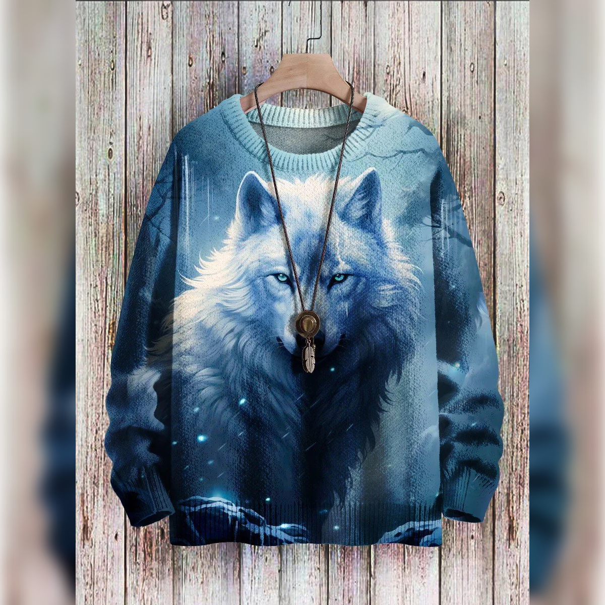 Wolf Mission Fall Sweater
