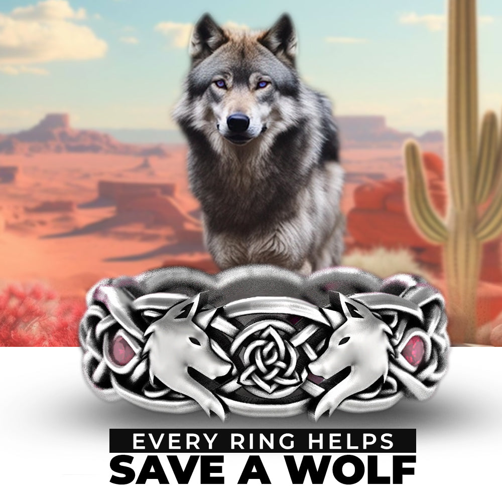 Wolf Mission™ Save A Wolf Ring