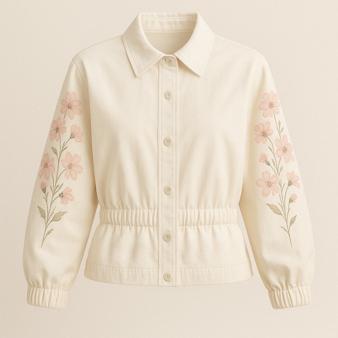 Floral Wolf Summer Jacket