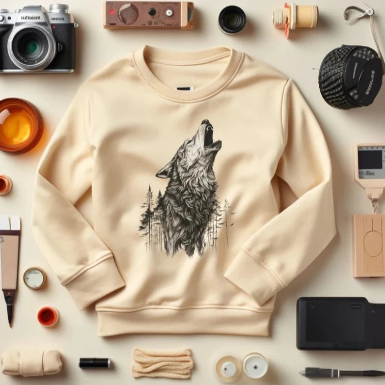 Lone Wolf Howl Sweatshirt