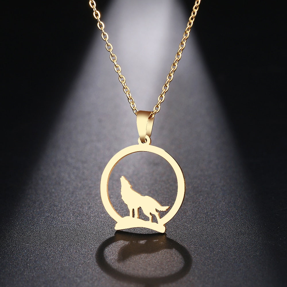 Howling Wolf Necklace