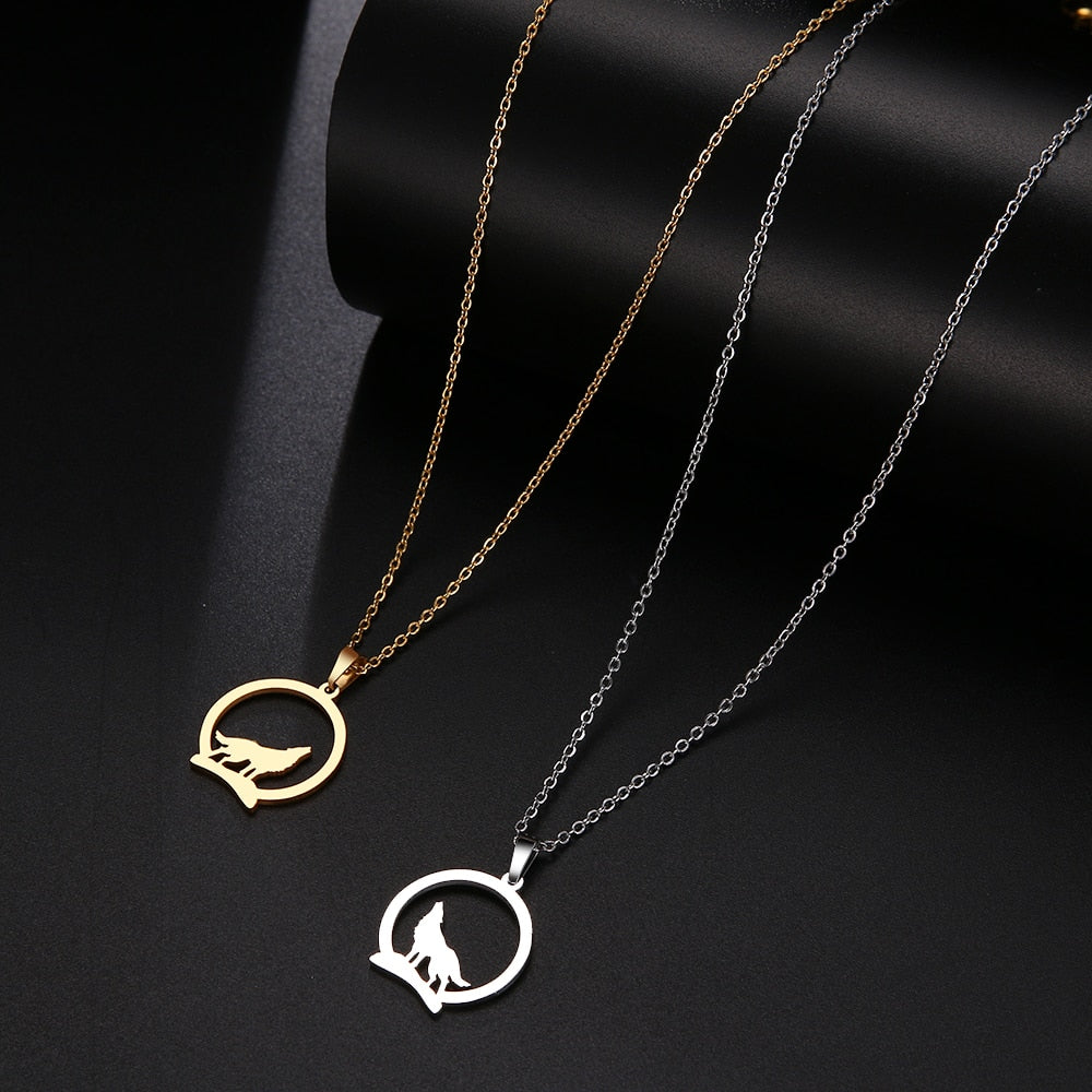 Howling Wolf Necklace