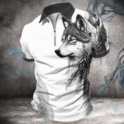Wolf Mission Men's Polo Shirt