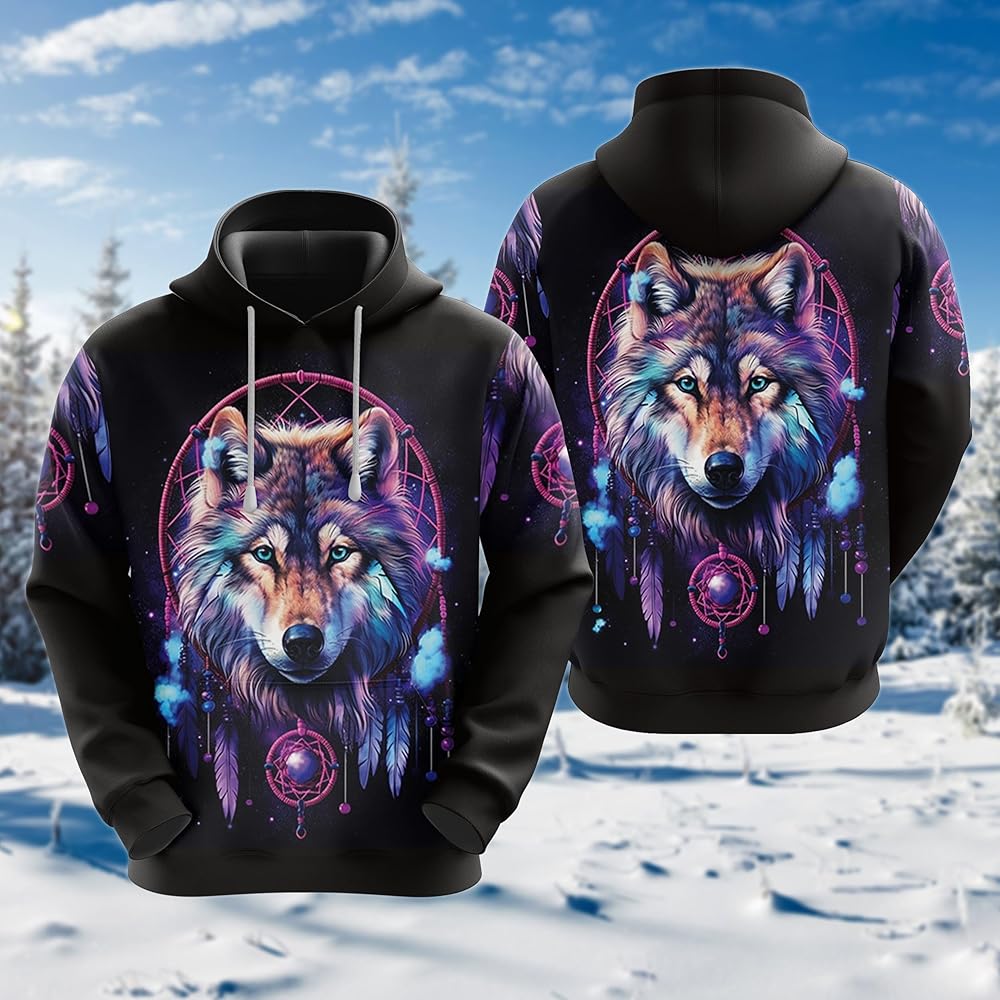 WolfMission Wolf Winter Hoodie