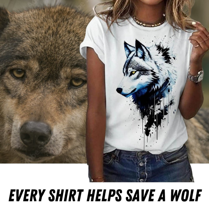 Wolf Mission T-Shirt For Women