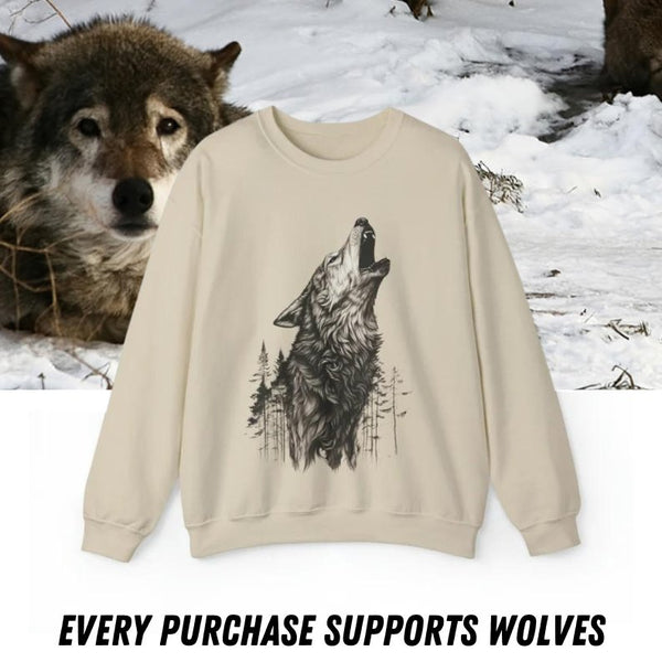Lone Wolf Howl Sweatshirt
