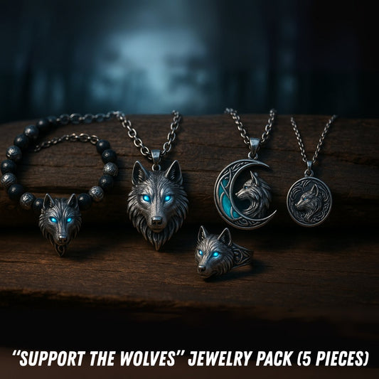 Wolf Mission Jewelry Pack (5 Pieces) Biggest Sale!