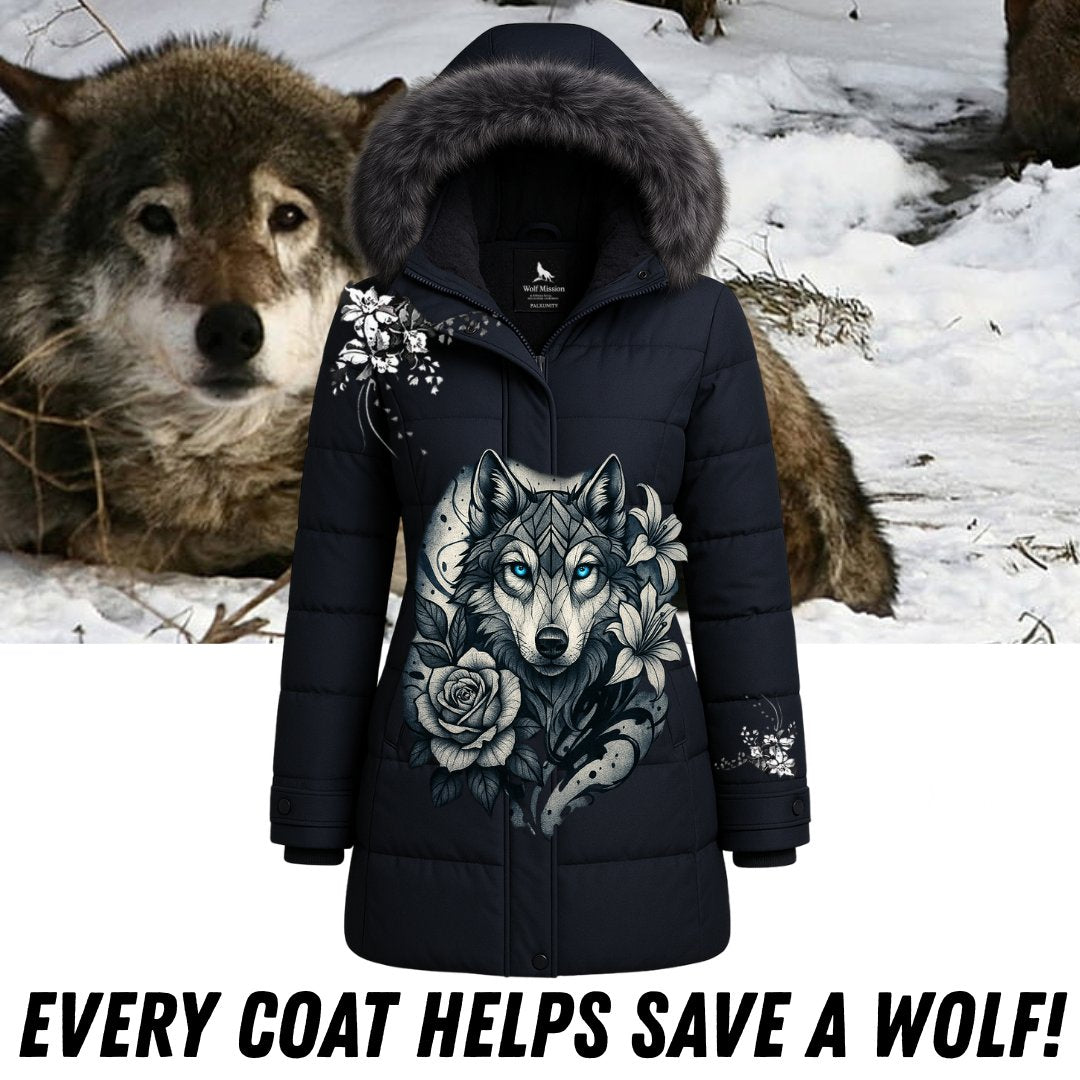 Wolf Mission Women's Winter Coat