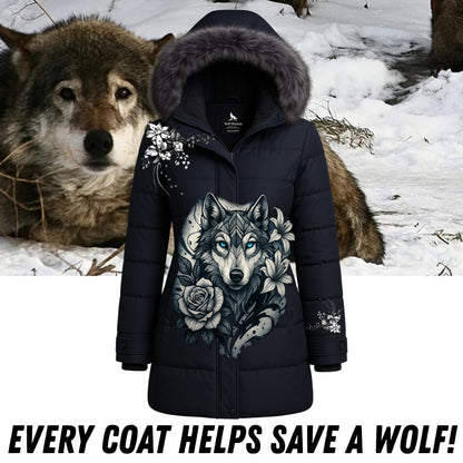 Wolf Mission Women's Winter Coat