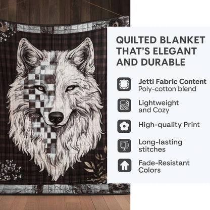 Eternal Wolf Blanket