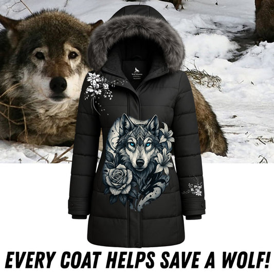 Wolf Mission Women's Winter Coat
