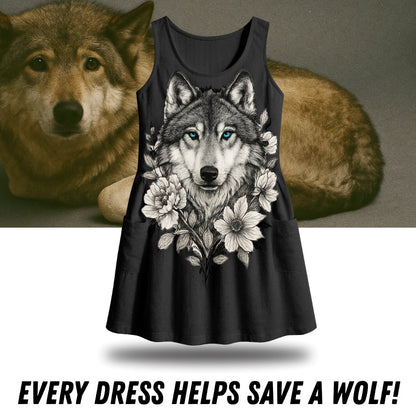 Wolf Mission Floral Summer Dress