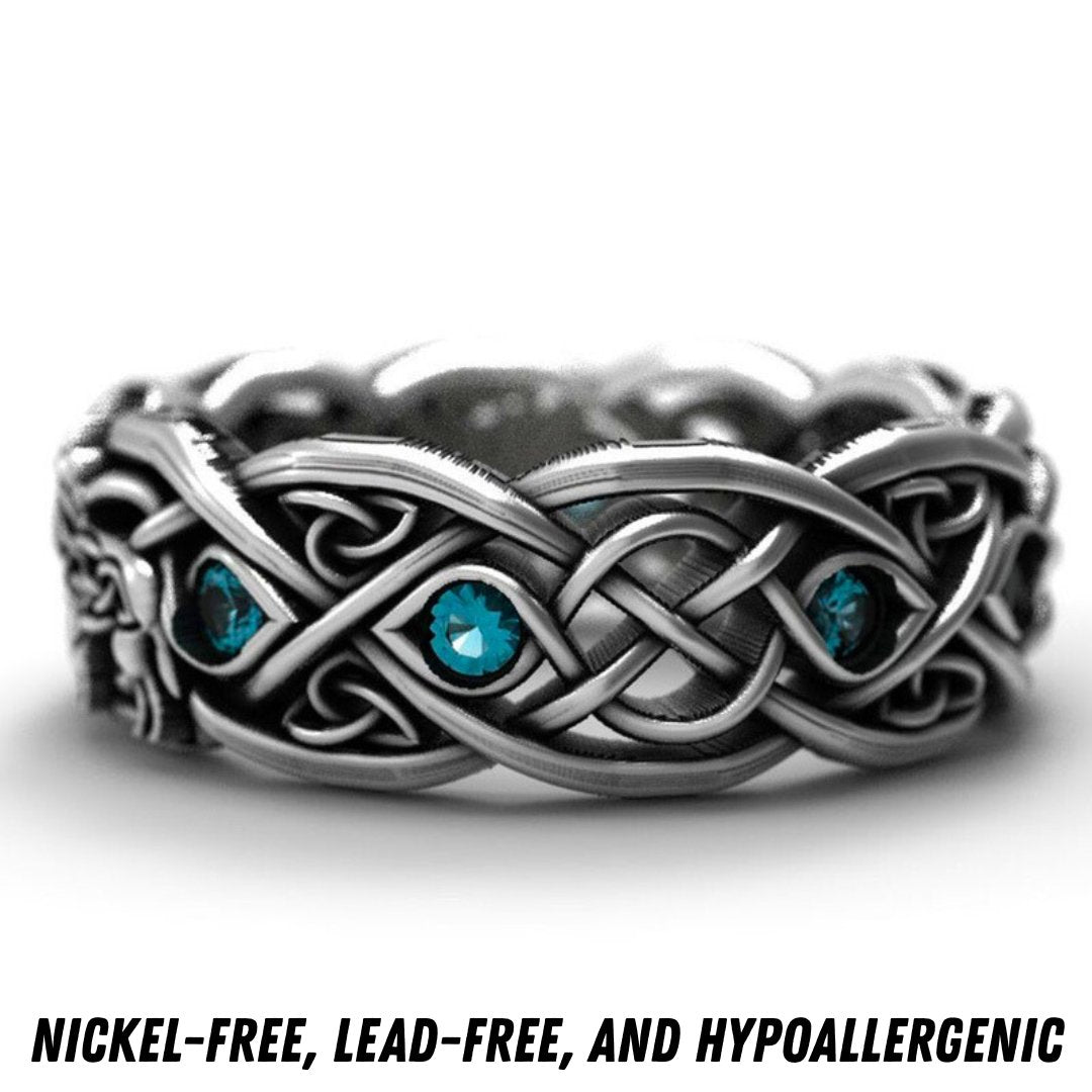 Silver Wolf Mission Ring