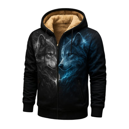 Wolf Mission Sherpa Hoodie