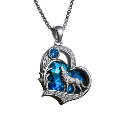 Wolf Mission Sterling Silver Jewelry Set (3-Pieces)