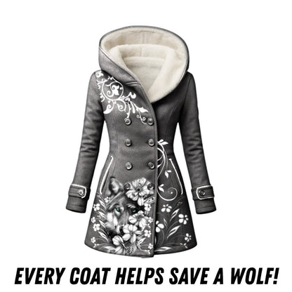 Wolf Mission Coat For Women