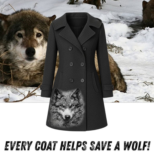 Women's Wolf Winter Coat