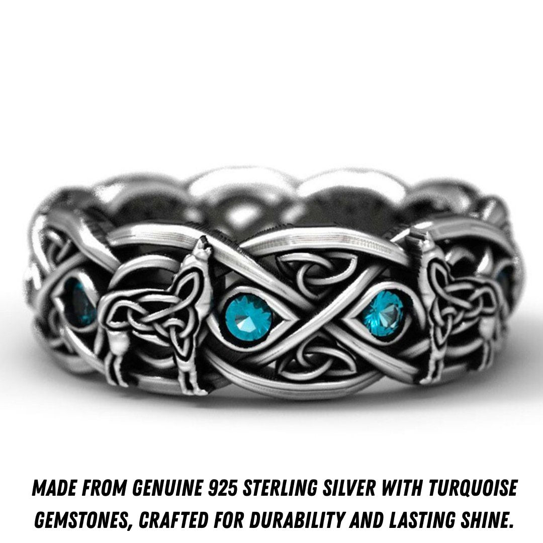 Silver Wolf Mission Ring
