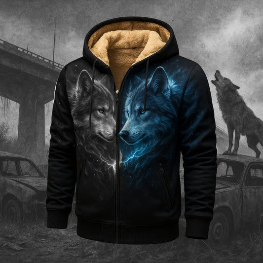 Wolf Mission Sherpa Hoodie