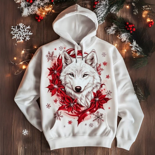 Wolf Snow Hoodie