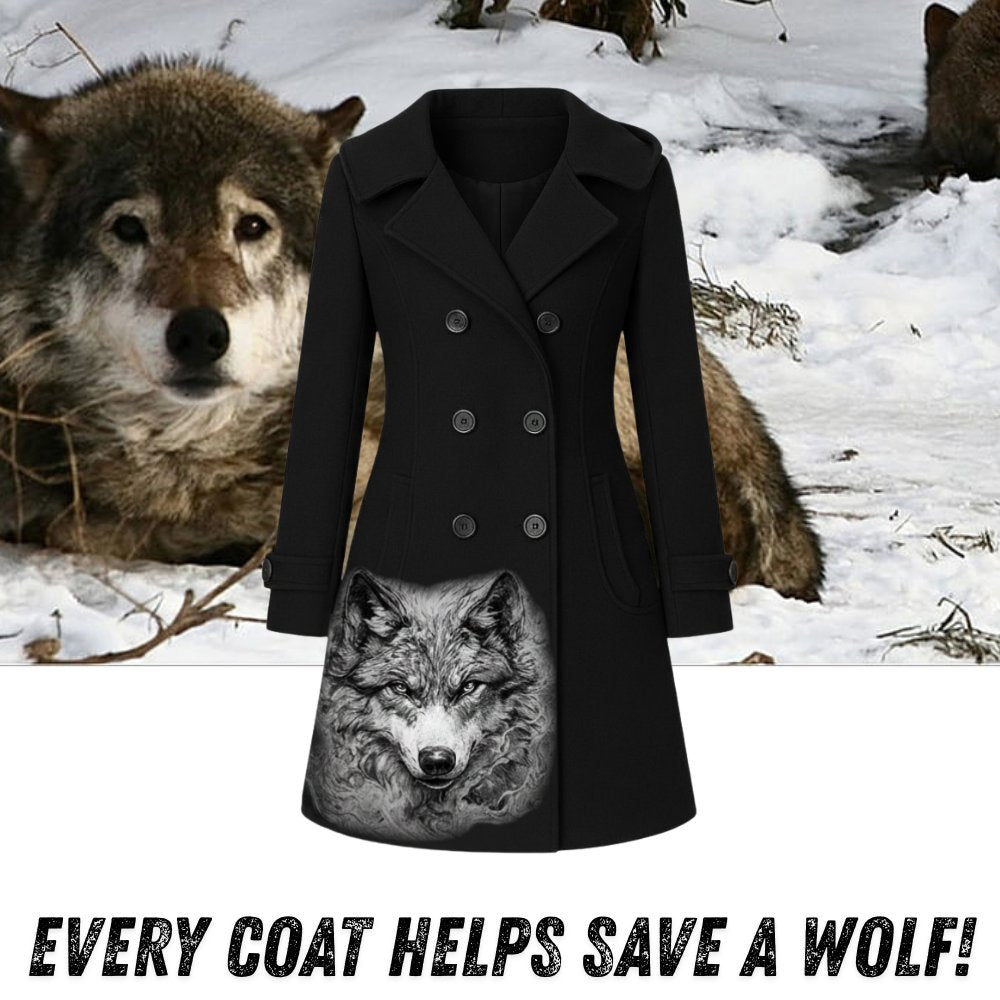 Women's Wolf Winter Coat