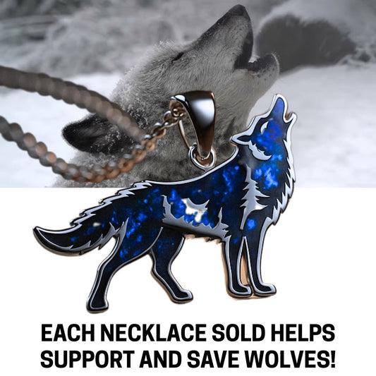 Wolf Mission Necklace - Every Purchase Helps Save A Wolf (Limited Edition)