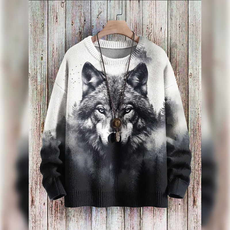 Wolf Mission Fall Sweater