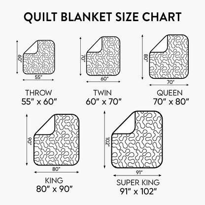 Wolf Quilted Blanket