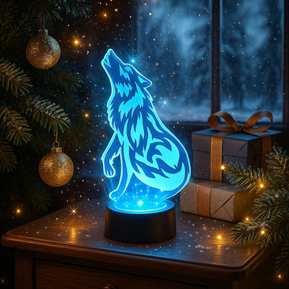 Wolf Mission Lamp