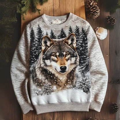 Wolf Mission Winter Snow Hoodie