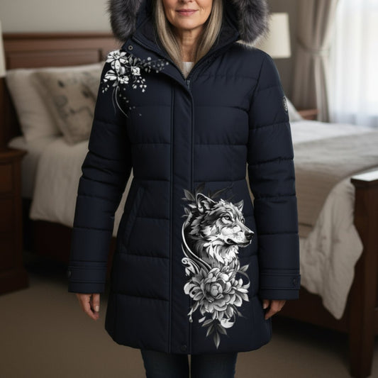 Women's Wolf Winter Parka