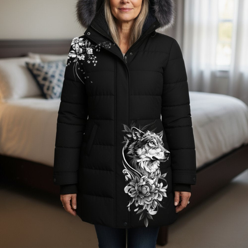 Women's Wolf Winter Parka