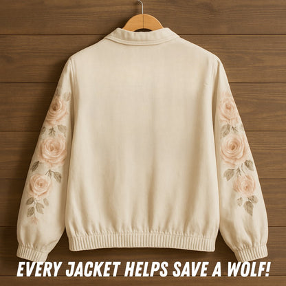 She Leads, She Blooms, She Bites | Wolf Summer Jacket