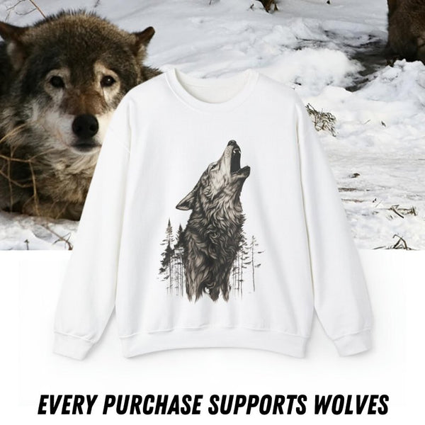 Lone Wolf Howl Sweatshirt