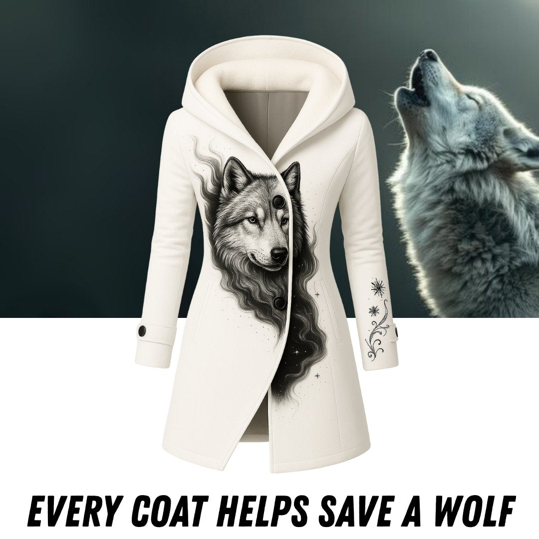 Save A Wolf Coat For Women
