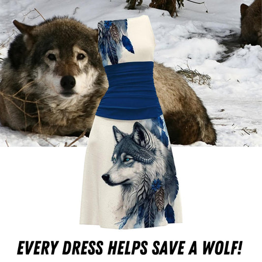 Wolf Mission Women's Dress