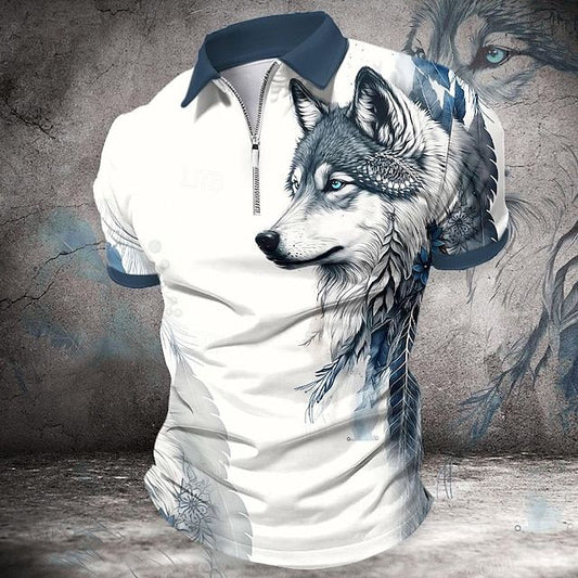 Wolf Mission Men's Polo Shirt