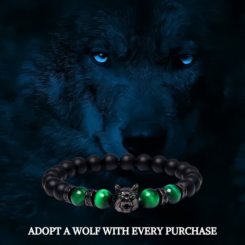 "Save A Wolf" Bracelet