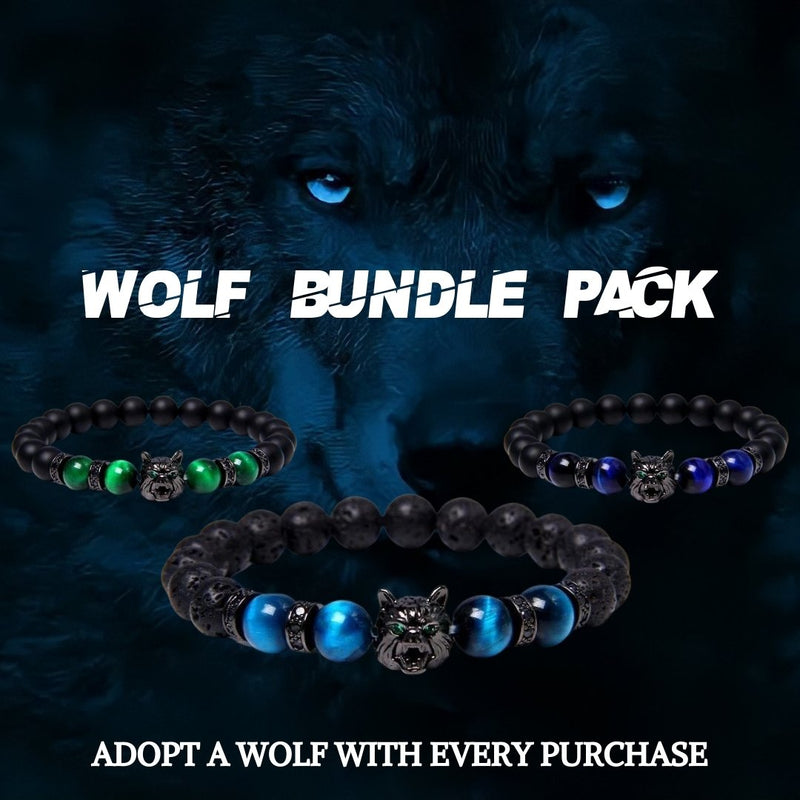 "Save A Wolf" Bracelet
