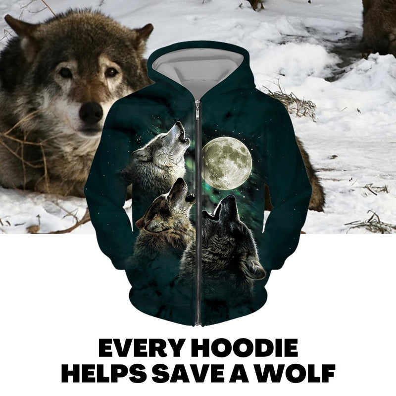 Wolf Mission Soft Hoodie