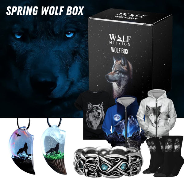 Spring Wolf Box