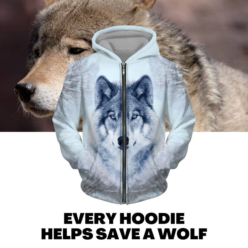 Save The Wolves Hoodie