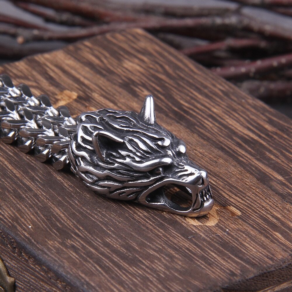 Save A Wolf (Steel Wolf Bracelet)