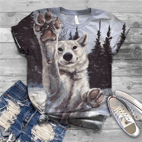 Save A Wolf T-Shirt