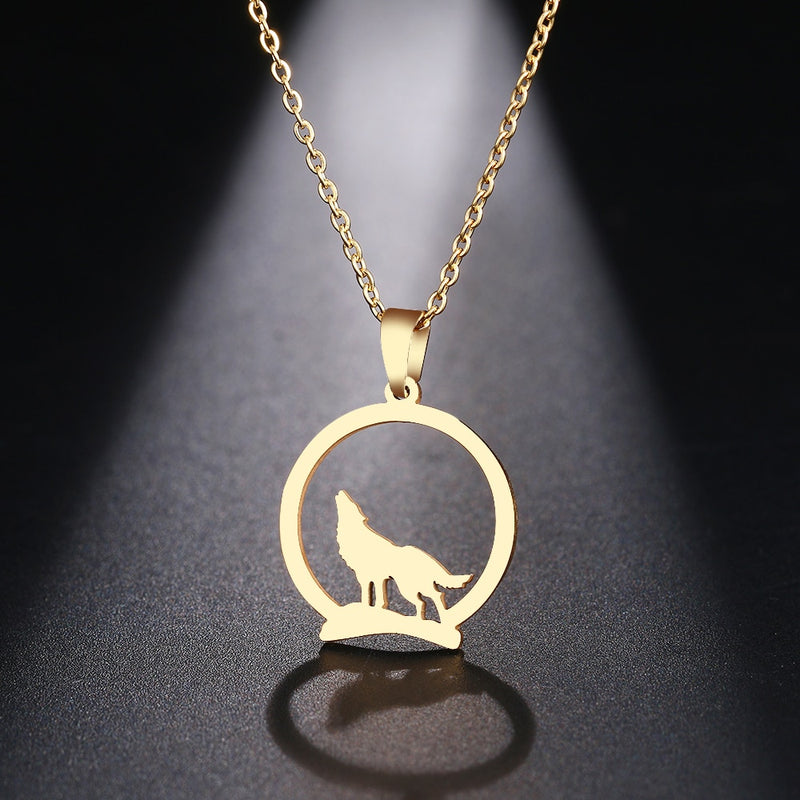 Howling Wolf Necklace